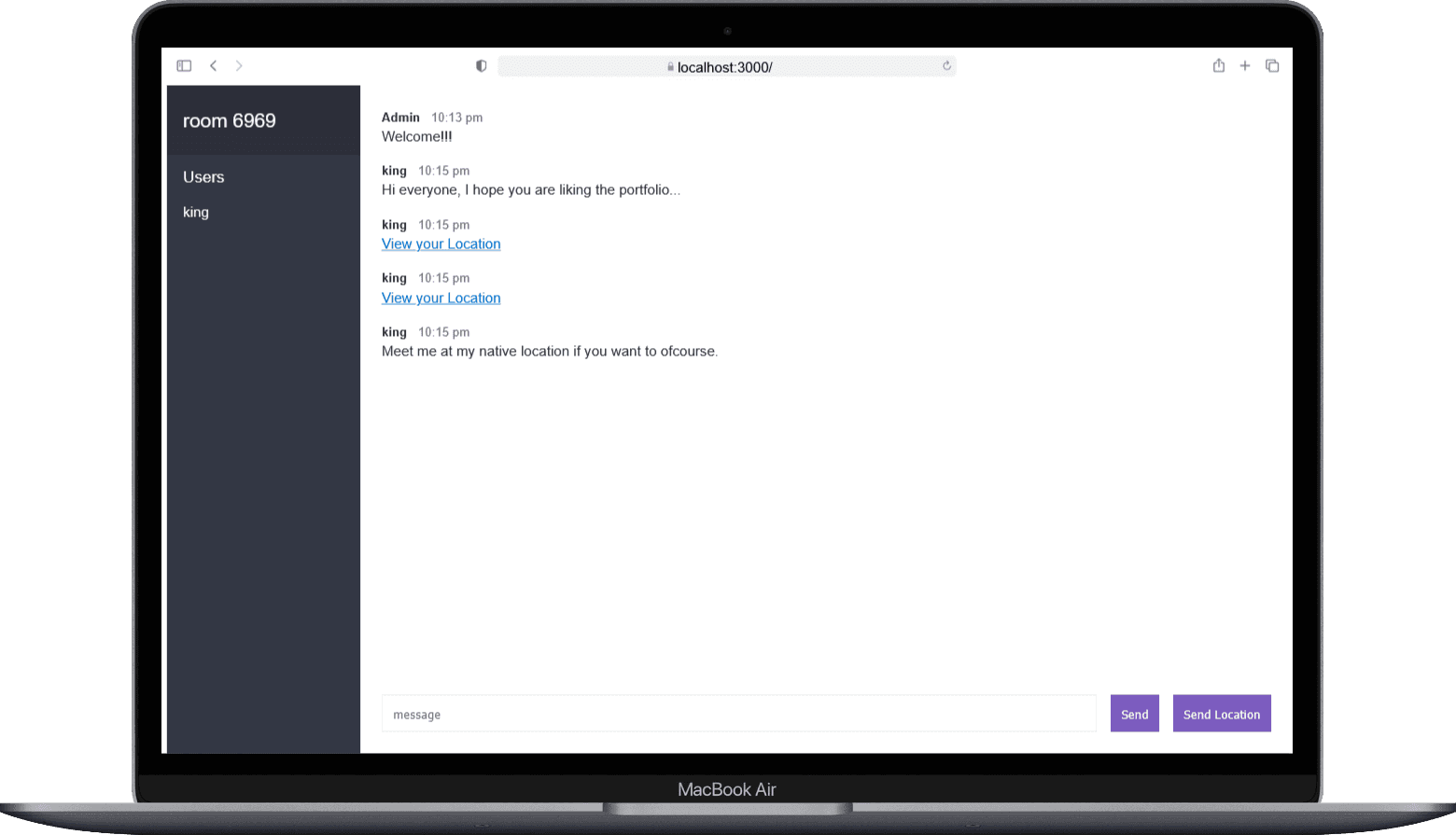 Node.js Chat App
